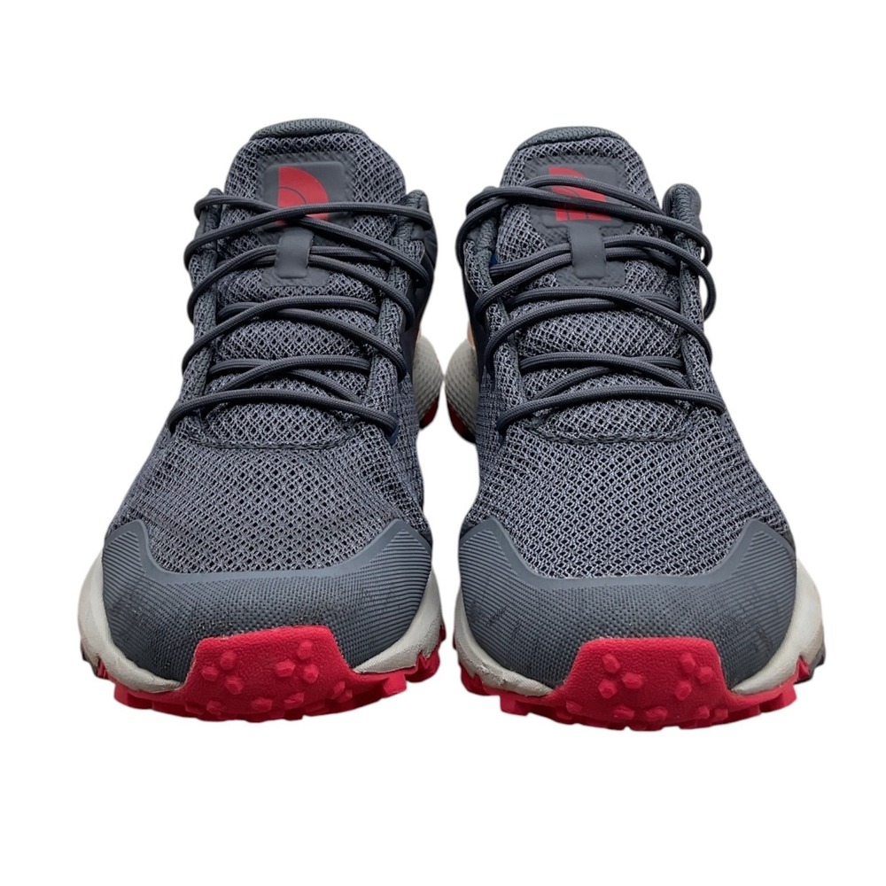 The‎ North Face HydroSeal Trail Running Shoes Grey Red NF0A3RDA Womens 8